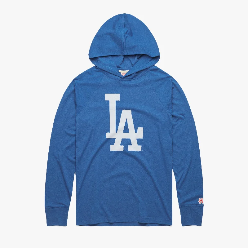 Men's Shirts with Roll-Up SleevesLos Angeles Dodgers Lightweight Hoodie