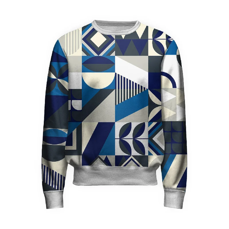 Stylish and Weather-Resistant Men's SportswearMosaic Sweatshirt