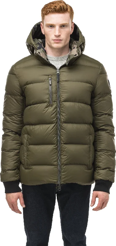 Men's Coats with Wind-Resistant FabricOliver Reversible Puffer Jacket - Men's|-|Manteau matelassé reversible Oliver - Homme