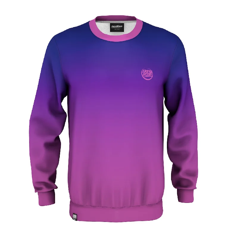 Technical Performance Men's SportswearOff Purple Sweatshirt