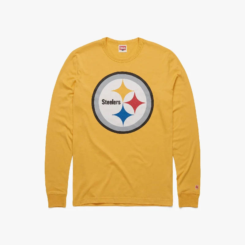 Men's Shirts with Floral PrintsPittsburgh Steelers '02 Long Sleeve Tee