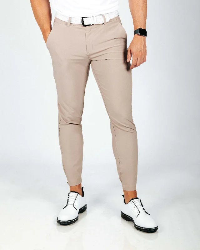 Men's Pants with Side PocketsPrimo Light Brown Jogger