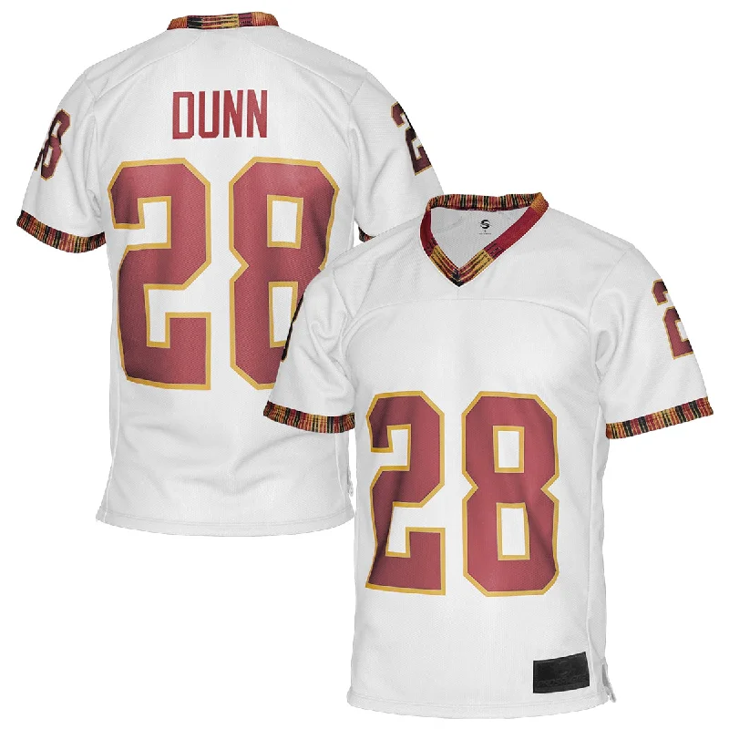 Moisture-Wicking Men's SportswearProsphere Warrick Dunn #28 Throwback Football Jersey - White