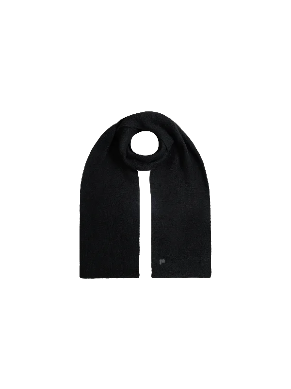 Tennis Men's SportswearArchive Recycled Cashmere Scarf—black