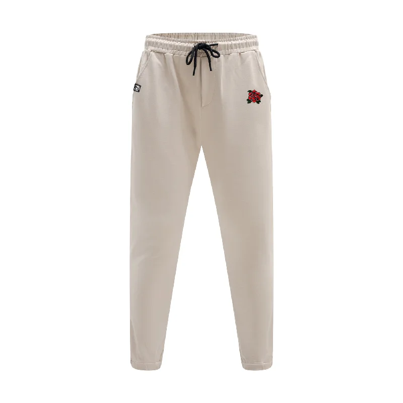 Men's Pants with Shallow PocketsRed Rose Joggers