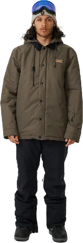 Men's Coats with ZippersCoaches 10K/10K Snow Jacket - Men's|-|Manteau de neige Coaches 10K/10K - Homme