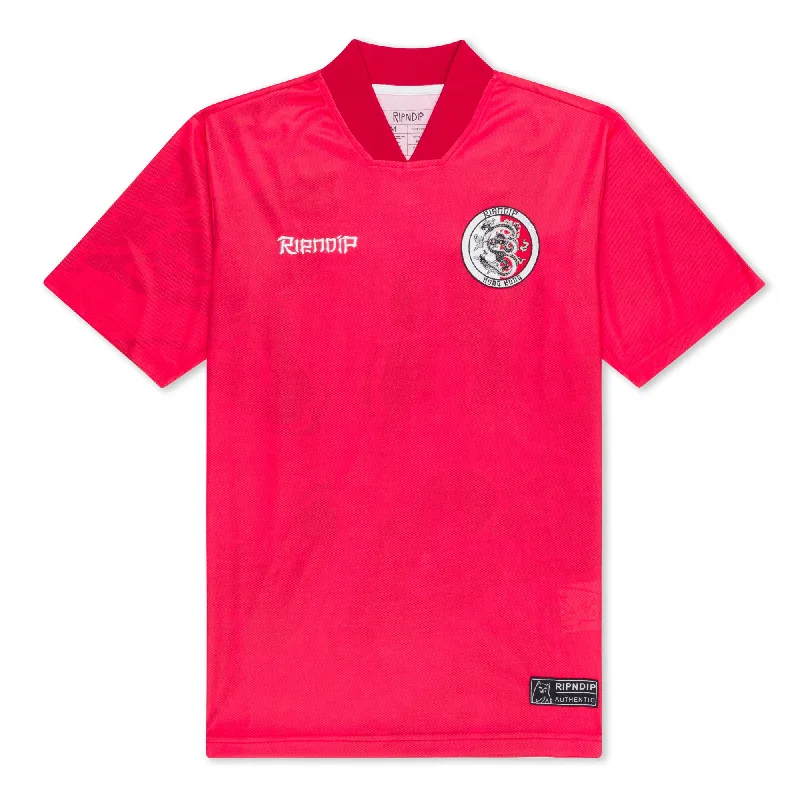 Running Men's SportswearRipndip HK Soccer Jersey (Red)