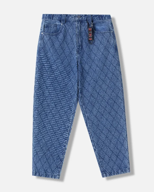 Men's Drawstring Pants for AdjustabilitySomerset Quilted Denim