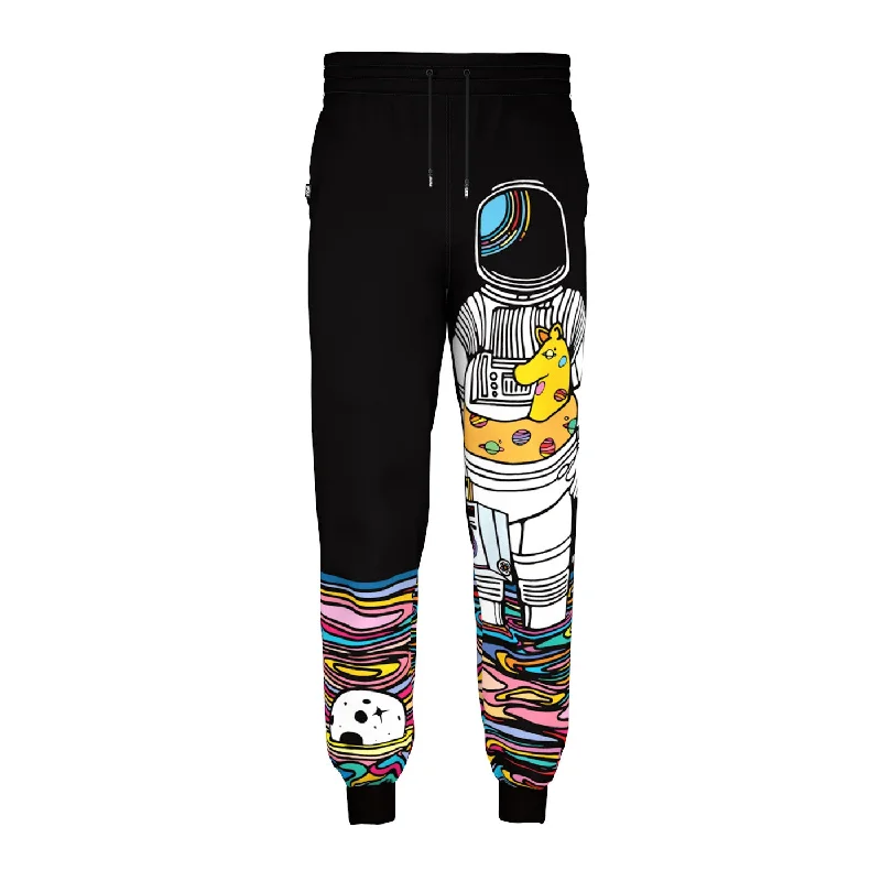 Men's Pants with Button-Down PocketsSpace Vacation Sweatpants