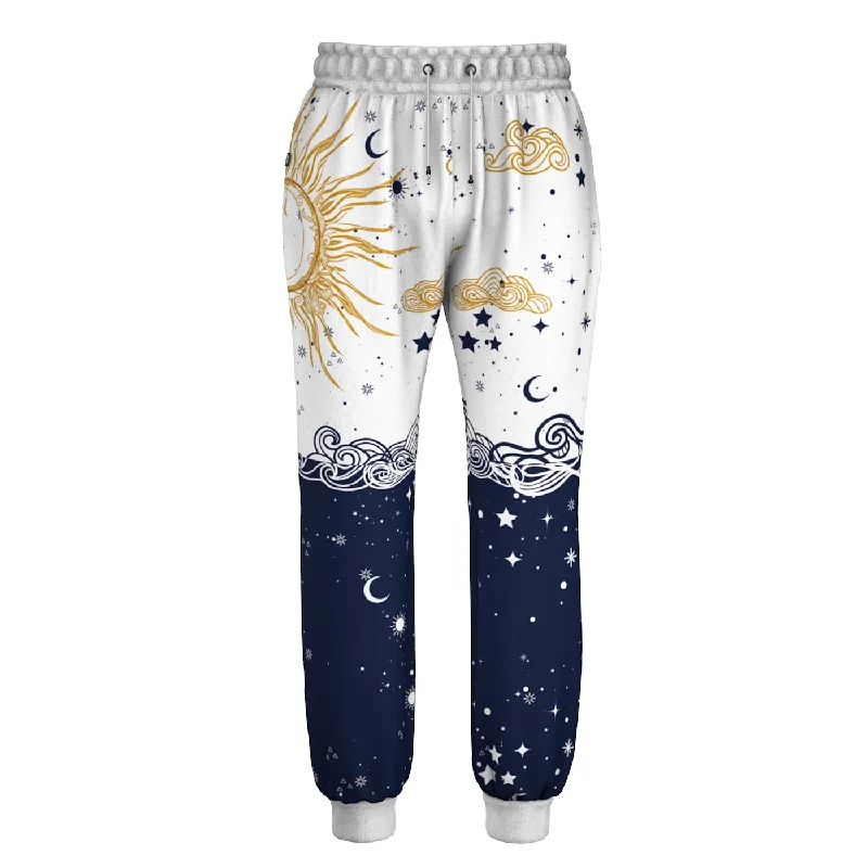 Men's Swim Trunks for SwimmingSun And Moon Sweatpants