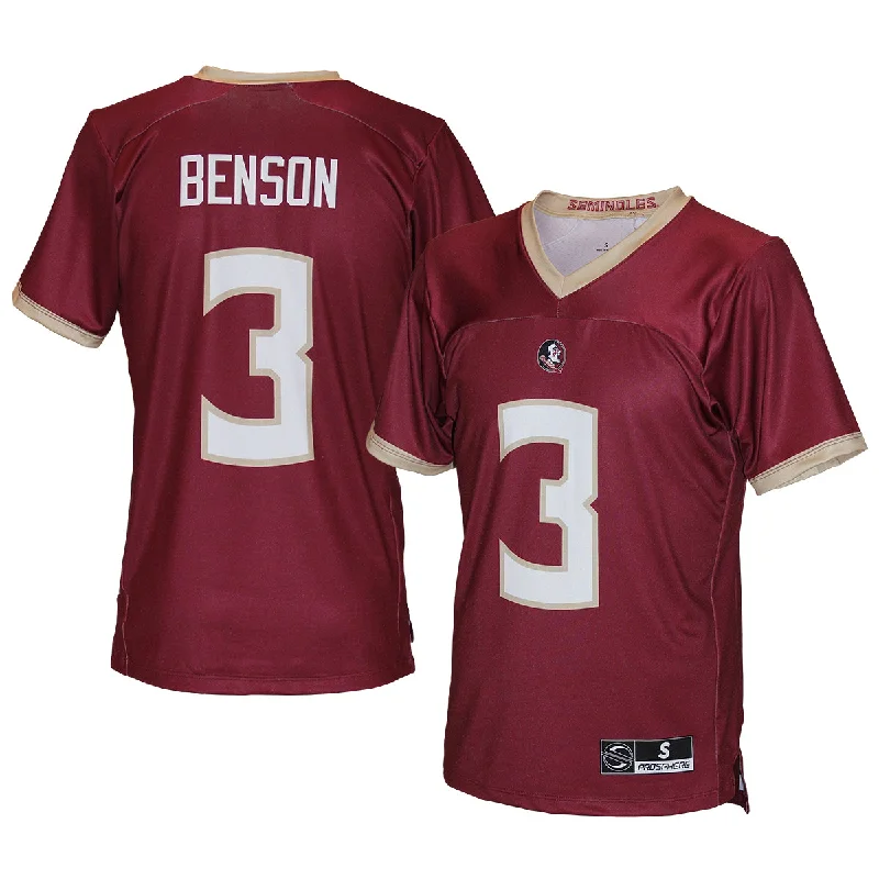 Relaxed-Fit Casual Daily Men's SportswearProsphere Adult/Youth Trey Benson #3 Replica Jersey - Garnet